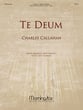 Te Deum Brass Quartet and Organ, opt. Timpani cover